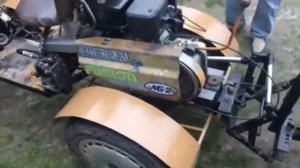 Минитрактор из мотоблока нева мб2 часть вторая