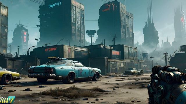 Нейросеть рисует кроссовер игр Fallout 4 и CyberPunk 2077 смотреть онлайн