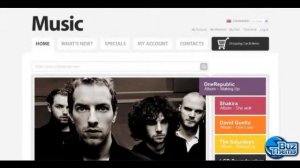 Download MP3 Store OsCommerce Template by  Mercury TM