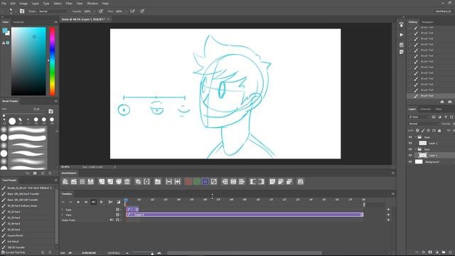 Animación Básica en Photoshop y After Effects Part 1 de 4 смотреть онлайн
