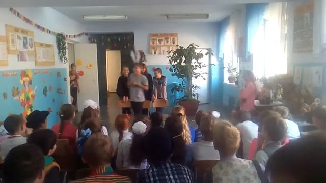 Сценка 7 класс "Теремок"))) смотреть онлайн