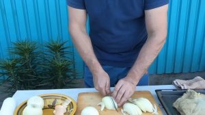 ТРЕБУХА(РУБЕЦ) В КАЗАНЕ НА СВЕЖЕМ ВОЗДУХЕ