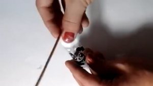 Панда из ваты