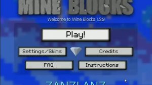 2D Minecraft - Mine Blocks 1.26 - Skins and Minecarts