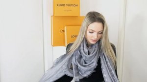 MY LOUIS VUITTON SCARF COLLECTION + ARE THEY WORTH THE INVESTMENT? MONOGRAM SHAWL, LOGOMANIA & MORE