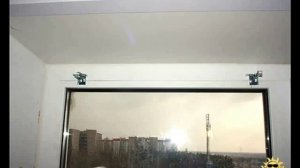 Установка горизонтальных жалюзи на пластиковое окно