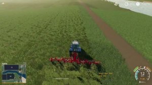 FARMING SIMULATOR 19:Трактор т 40АМ, косим траву косилкой wirax старого образца