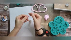 Лепим стильные ёлочные украшения из зефирной глины. С Анной Горбуновой.