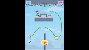 Draw Fly - Funny Stickman Puzzle Games - All Level 1-25 Gameplay