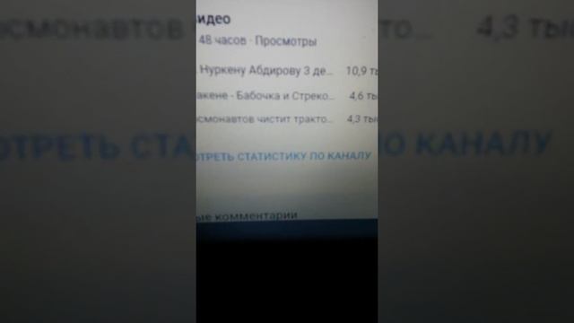 Я в изумлении - за несколько часов 4,6 тысяч просмотров у "Бабочка и Стрекоза..." я только днём опу