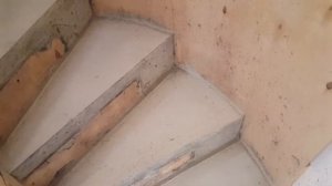 Винтовая лестница из бетона