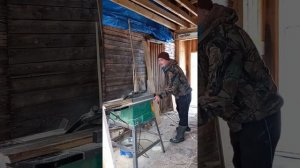 Как сделать планкен из доски второго сорта с обзолом своими руками для каркасного дома.