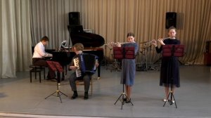 Р.Бажилин "Краски летнего вечера" Инструментальный ансамбль