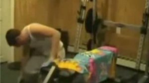 штангист идиот