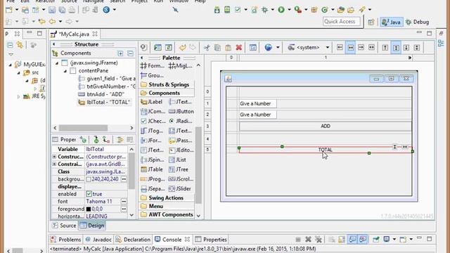 Eclipse Window Builder (GUI) смотреть онлайн