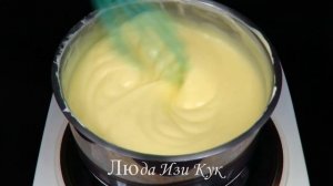 СМЕТАННЫЙ ЗАВАРНОЙ КРЕМ для тортов и пирожных Вкусный и очень нежный Люда Изи Кук Крем и Выпечка