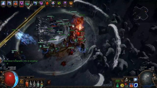 Path of Exile [3.8] Uber Elder and It's Guardians Kill, 1ex Budget Gear! смотреть онлайн