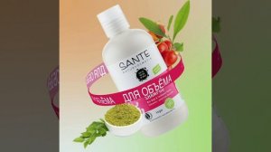 рекламная анимация шампуня Sante
