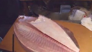 разделка палтуса на филе для сашими.mp4