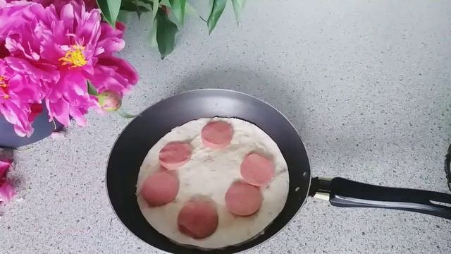 Пицца в лаваше за 15минут очень вкусный и слоенный!