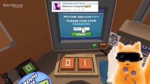 СИМУЛЯТОР ОФИСНОГО РАБОТНИКА | JOB SIMULATOR VR | КОТ ДЖЕМ УСТРОИЛСЯ НА НОВУЮ РАБОТУ