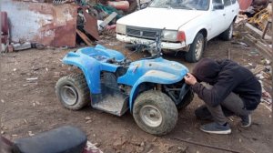 Обзор на квадроцикл с Минским мотором!