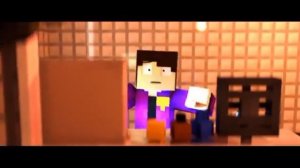 Afton family. Minecraft animation. FNAF.(Song by KryFyze & Russell Sapphire).