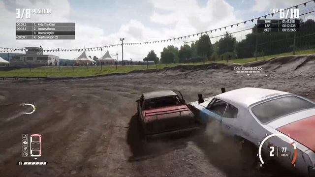 Wreckfest Online League Cup Season 8 Round 6 Race 2 смотреть онлайн