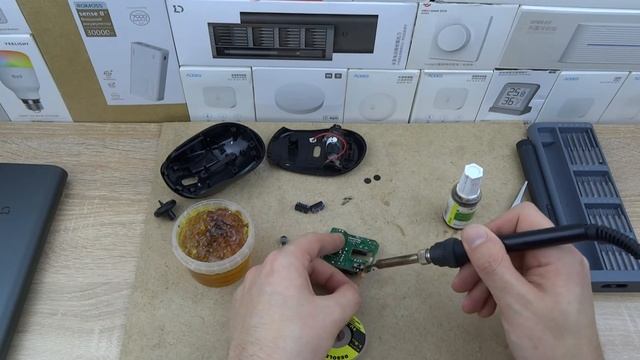 Как легко сделать мышку бесшумной, тихие кнопки у компьютерной мыши, ремонт замена кнопок мыши смотреть онлайн