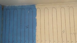 Как сделать теплую стену в ванной