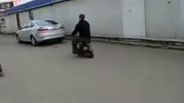 Самодельный минибайк!