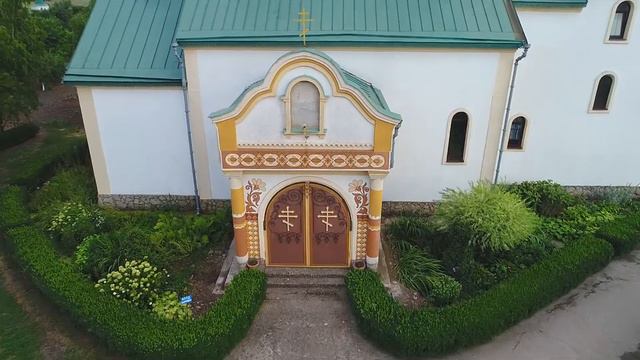 Съемка монастыря с квадрокоптера