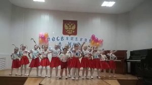 Первый танец!я рисую небо я рисую