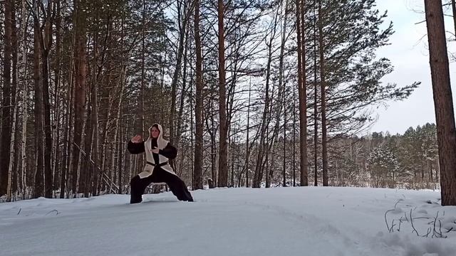 утром в лесу