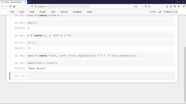 Python Tutorial || Lambda Expression || Anonymous Function || Cognitive Computing