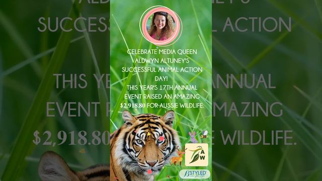 An amazing $𝟐,𝟗𝟏𝟖.𝟖𝟎 for Aussie Wildlife! Congrats Media Queen Aldwyn Altuney.