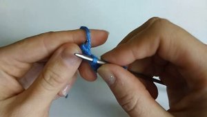 Узор спицами Монпансье. Вязание спицами. Замена лицевой глади.