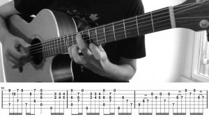 The Entertainer - Fingerstyle Guitar Tab - Scott Joplin