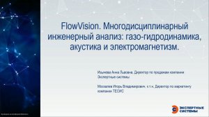 FlowVision.  Многодисциплинарный инженерный анализ газо гидродинамика акустика и электромагнетизм