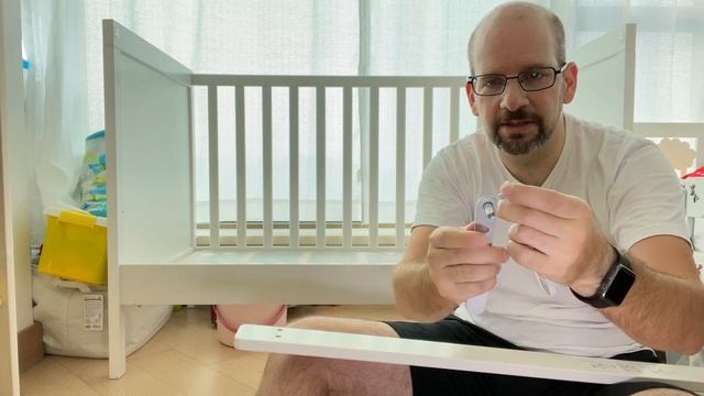 IKEA Vikare Bed Railing - Installing on IKEA Crib | Clueless Dad смотреть онлайн