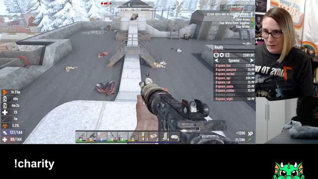 All Snow Biome Server! - New Book Mobile Boss Spawn! | 7 Days to Die Server | Episode 7 смотреть онлайн