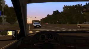 City Car Driving школьник за рулем!