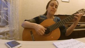 Беззвёздное небо, А. Хохрина / Гитара Соло // Starless Sky, Anna Khokhrina / Guitar