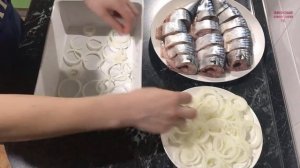 Скумбрия Малосольная за 2 Часа Простой Рецепт Засолки Скумбрии