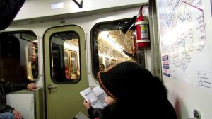 Перегон "Кузьминки" - "Текстильщики". Метро.  // 20 ноября 2012