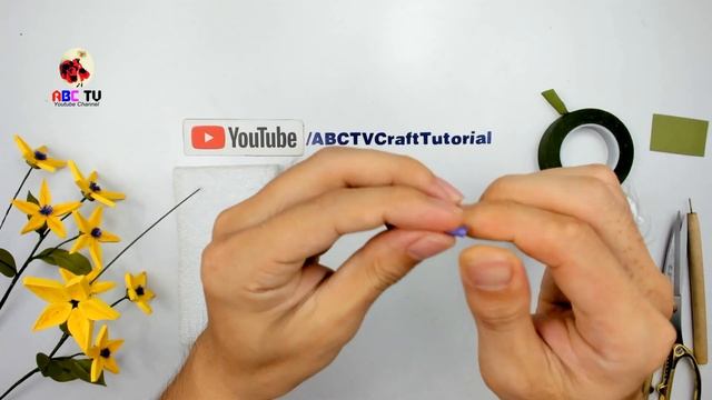 ABC TV | How To Make Paper Flower #3 | Paper Quilling - Craft Tutorial смотреть онлайн