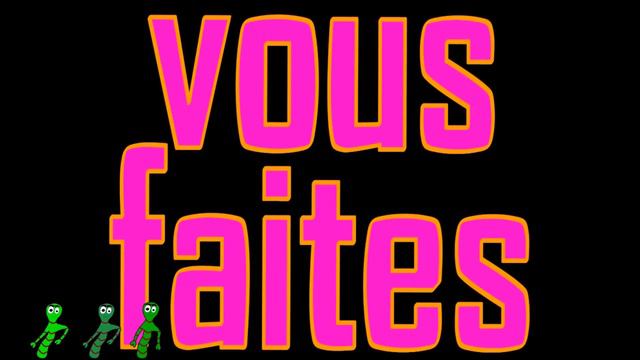 Verbe faire - Présent de l'indicatif - alain le lait смотреть онлайн