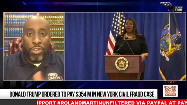 Fani Willis' Father Testifies, Trump's $370M Judgement, Acorn Prompts Florida Cop Shootout смотреть онлайн