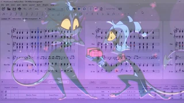 Helluva Boss OH MILLIE  - Arrangement + Sheet Music смотреть онлайн