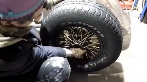 "Проехал" первый метр! Мост Вольво 940 на мотоколяску.